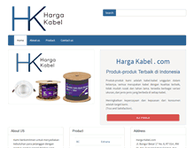 Tablet Screenshot of hargakabel.com